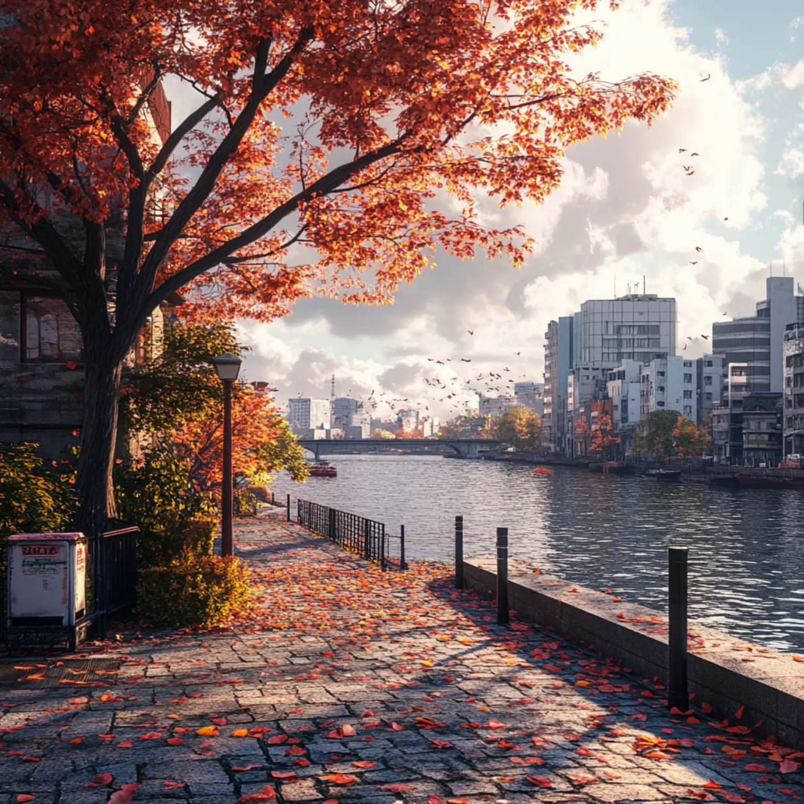 NetWalking #007: Meguro River Walk!🌉